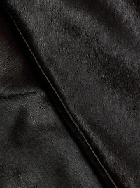 Myra Calf Hair Asymmetric Skirt