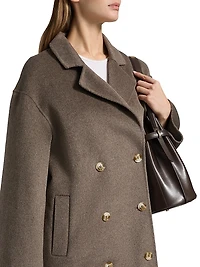 Borneo Double-Breasted Long Coat