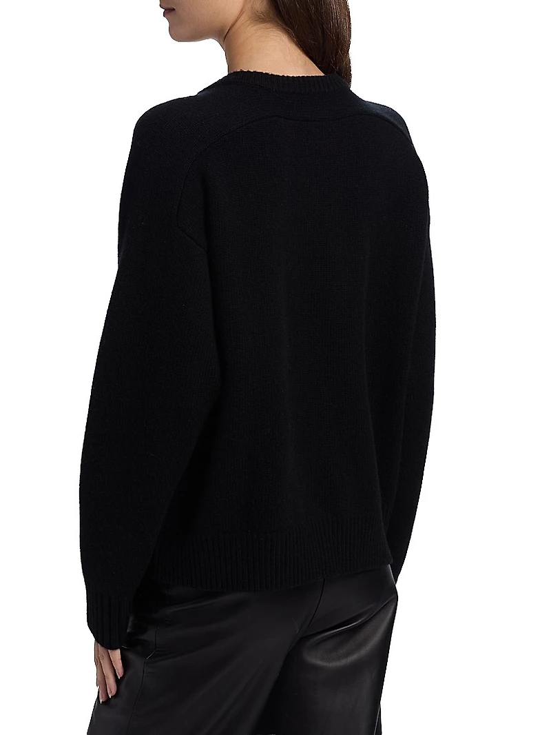 Aidar Wool-Cashmere Cardigan