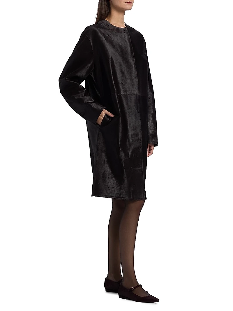 Miller Calf Hair Coat