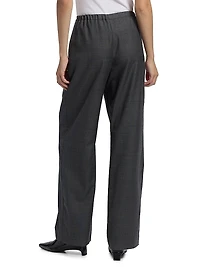 Cove Pleated-Front Wide Leg Pants