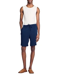 Pleated Bermuda Shorts