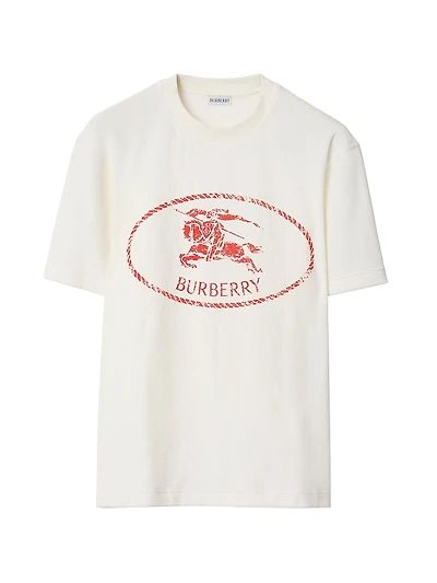 Logo Graphic Cotton-Blend T-Shirt