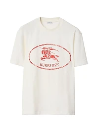 Logo Graphic Cotton-Blend T-Shirt
