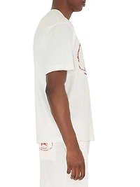 Logo Graphic Cotton-Blend T-Shirt