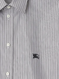 Striped Cotton Short-Sleeve Shirt