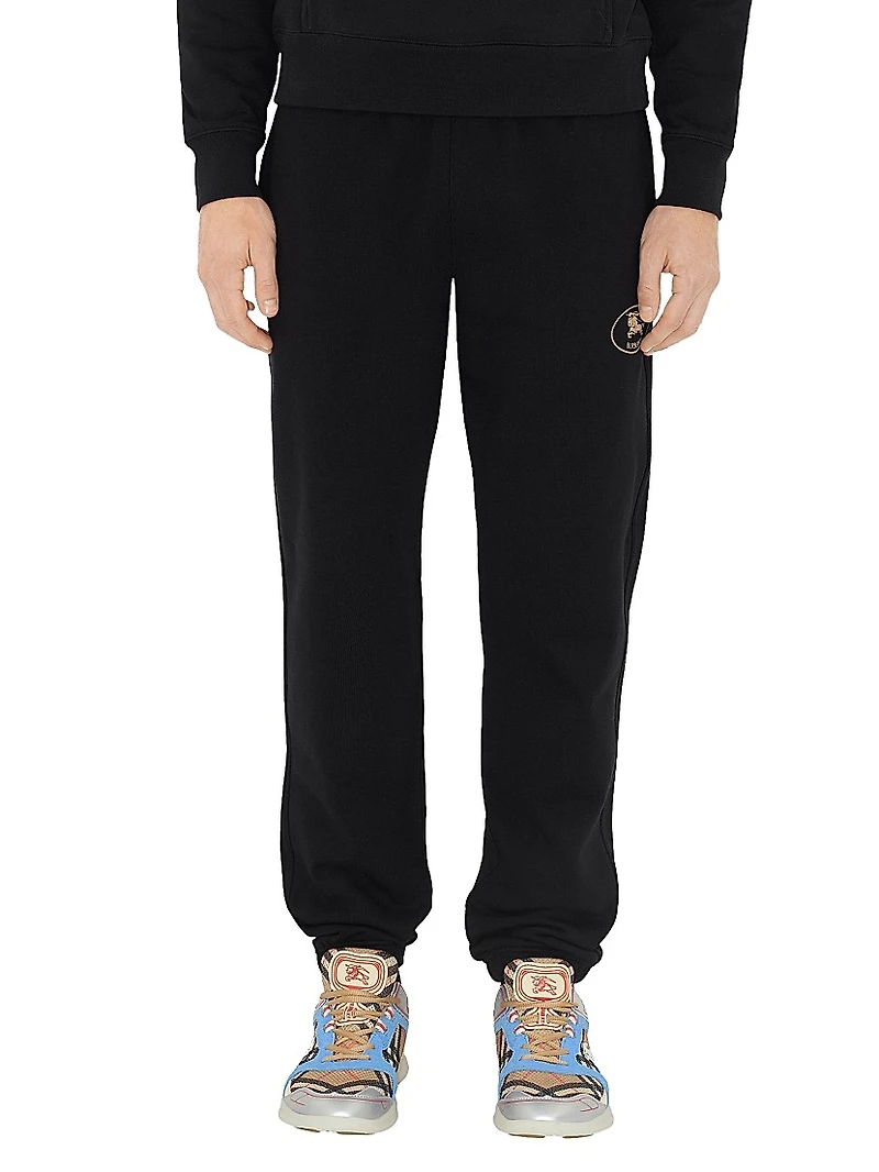 Sid Knight Stamp Cotton Jogger Sweatpants