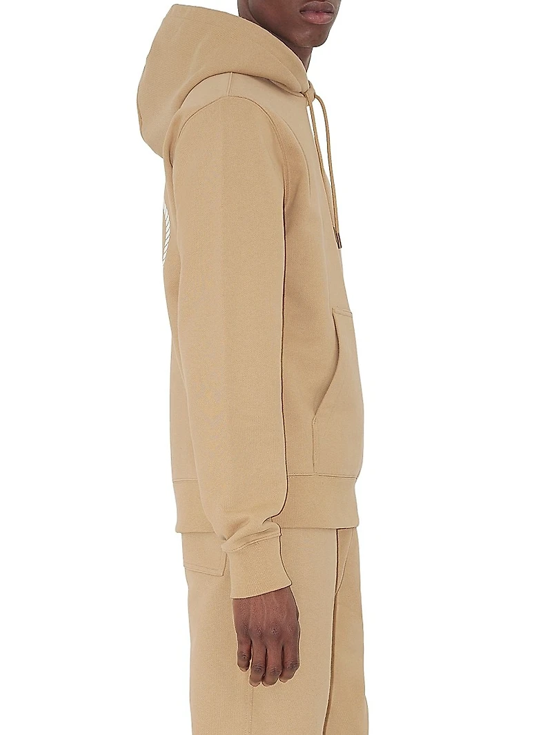 Simon Logo Cotton Hoodie