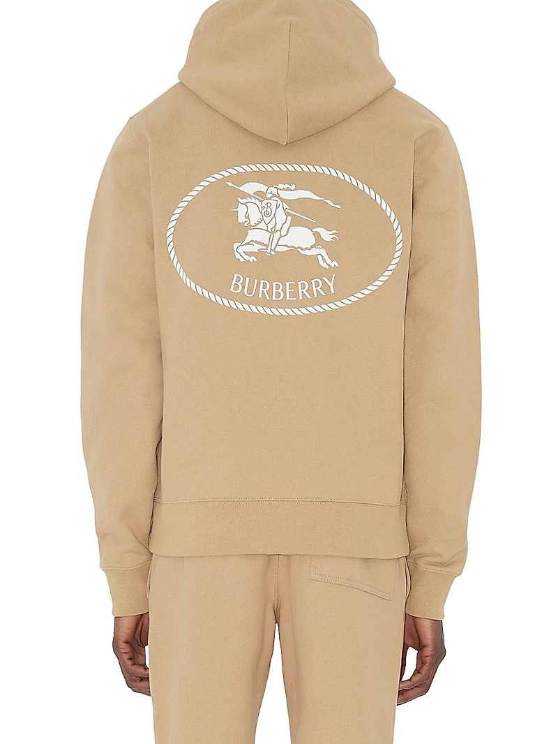 Simon Logo Cotton Hoodie