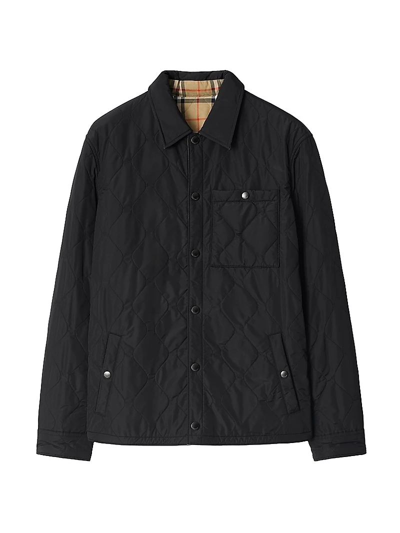 Brighton Reversible Quilted Nylon Overshirt