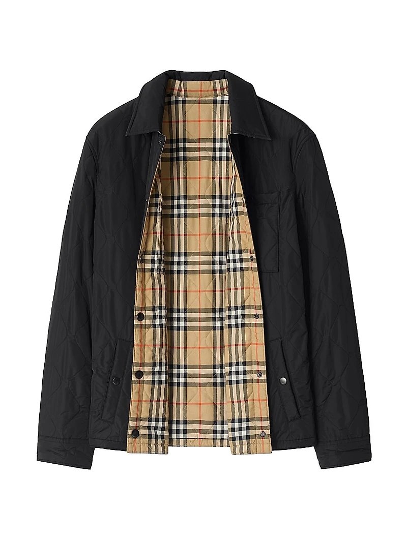 Brighton Reversible Quilted Nylon Overshirt