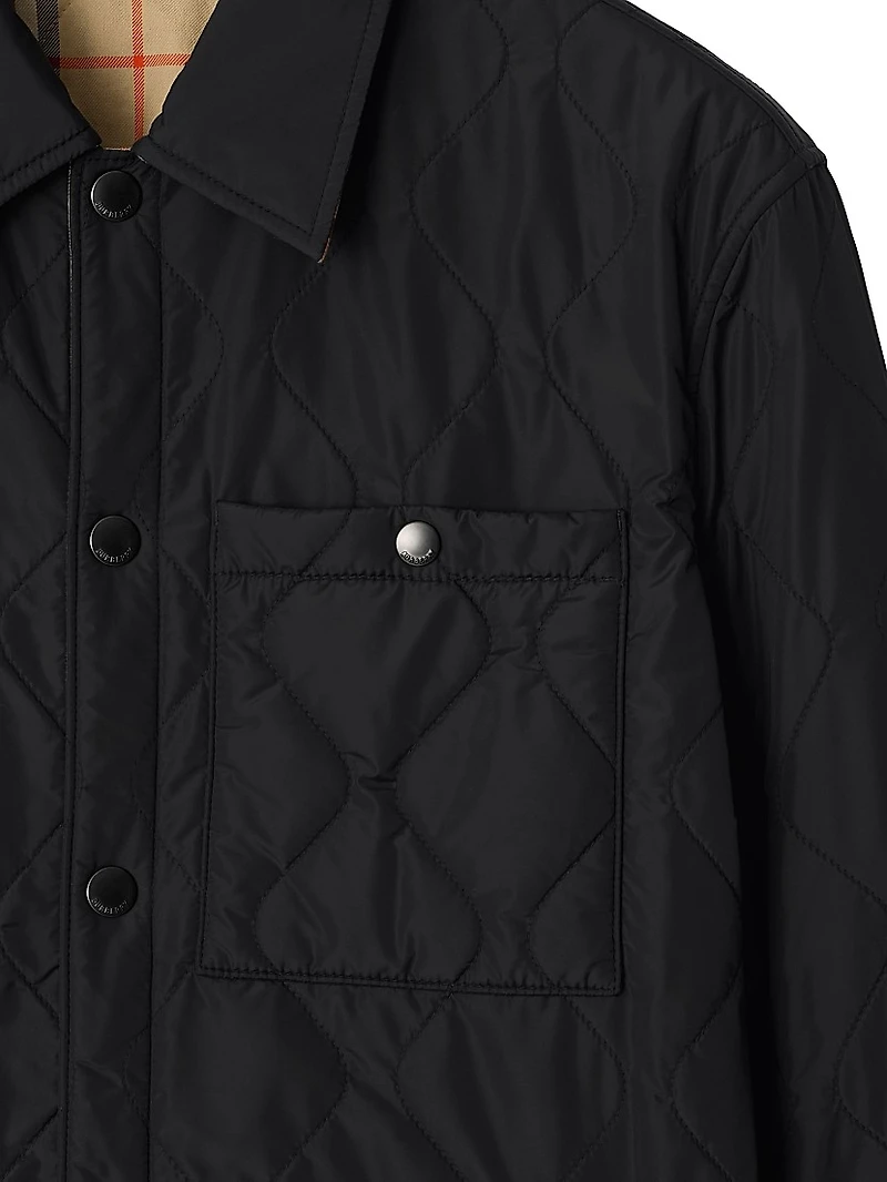 Brighton Reversible Quilted Nylon Overshirt