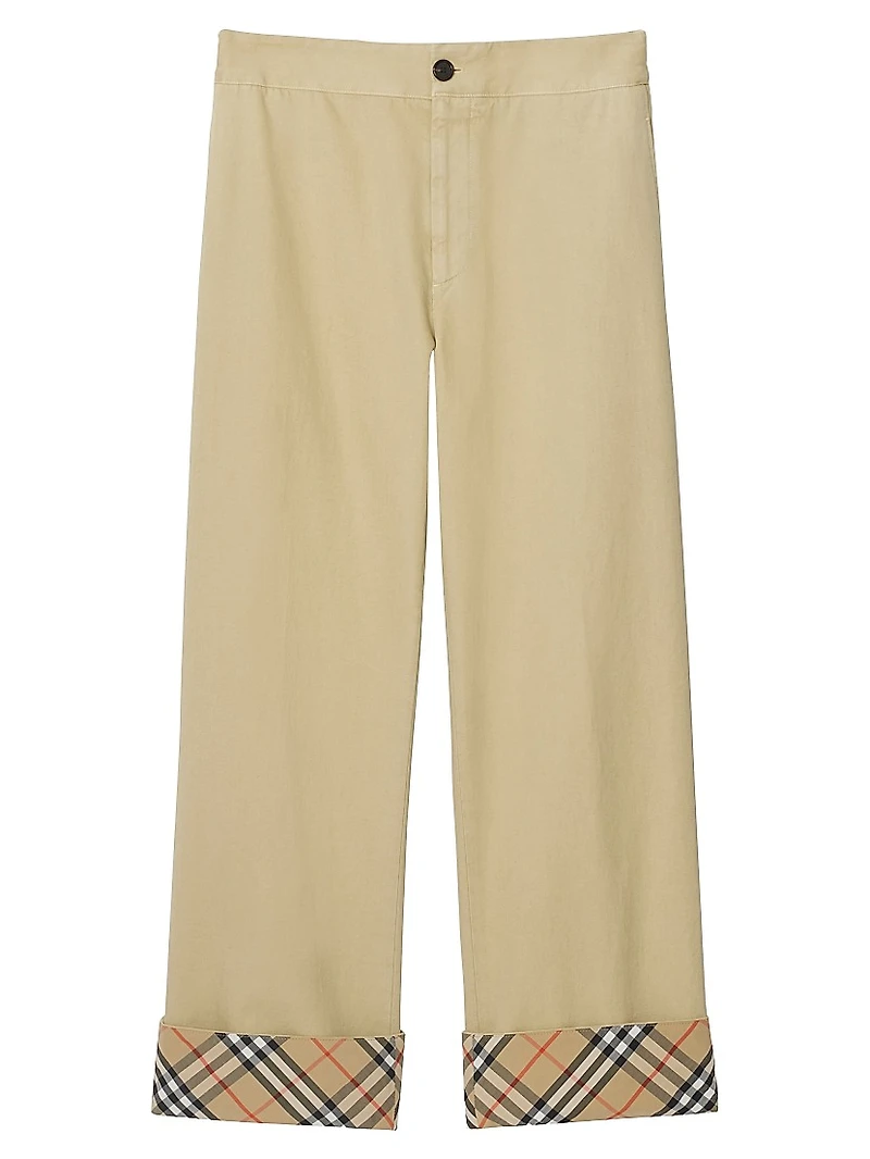 Griffin Cotton Gabardine Trousers