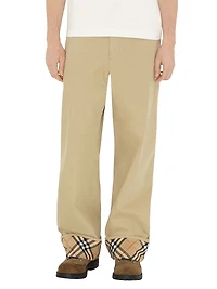 Griffin Cotton Gabardine Trousers