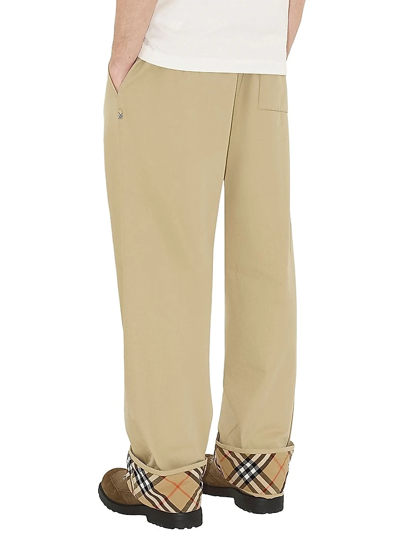 Griffin Cotton Gabardine Trousers