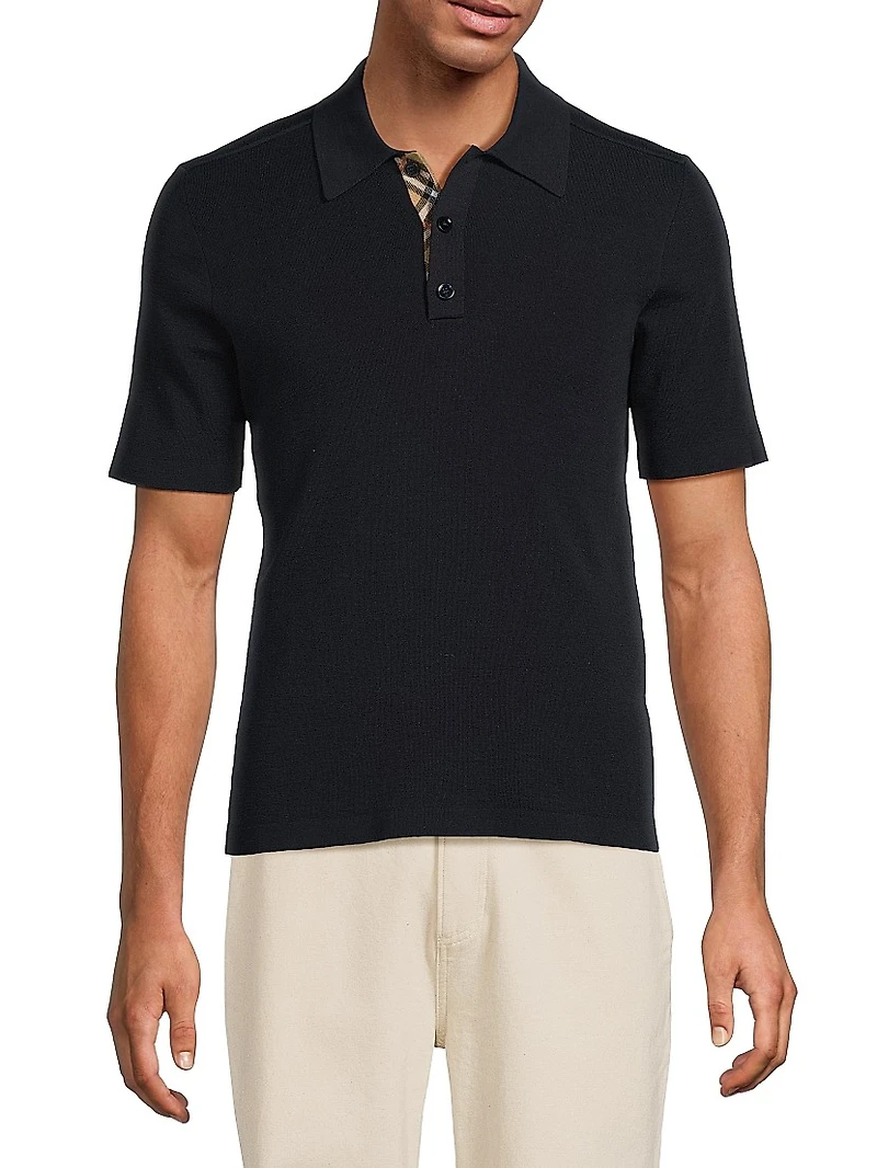 Marcus Wool Polo Shirt