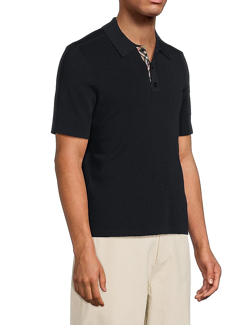 Marcus Wool Polo Shirt