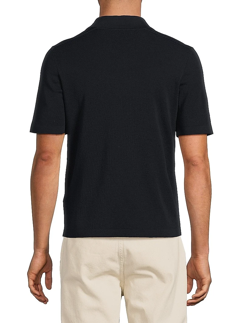 Marcus Wool Polo Shirt