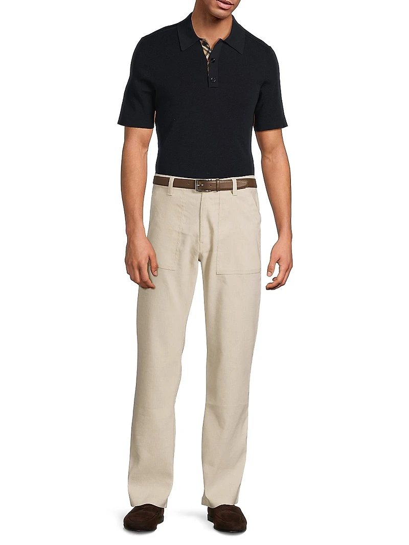 Marcus Wool Polo Shirt