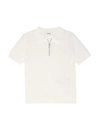 Little Boy's & Spey Jr. Half-Zip Polo Sweater