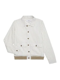 Little Boy's & Easton Jr. Striped Jacket