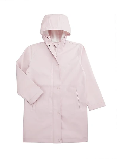 Little Girl's & Macey Hooded Raincoat