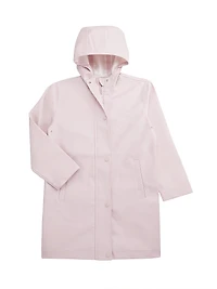 Little Girl's & Macey Hooded Raincoat