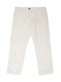 Little Boy's & Eastont Jr. Seersucker Striped Pants