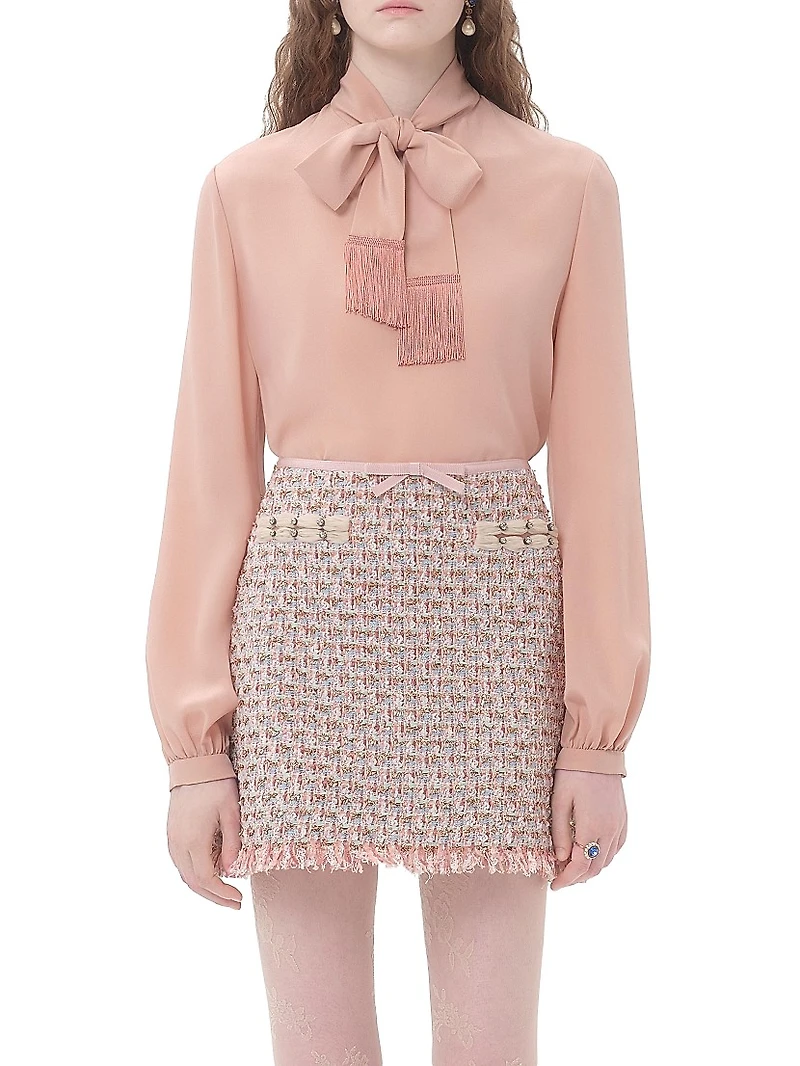 Crepe De Chine Blouse