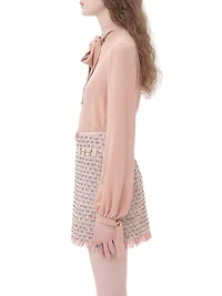 Crepe De Chine Blouse