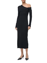 Lois One-Shoulder Sheath Dress