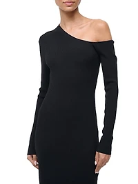 Lois One-Shoulder Sheath Dress