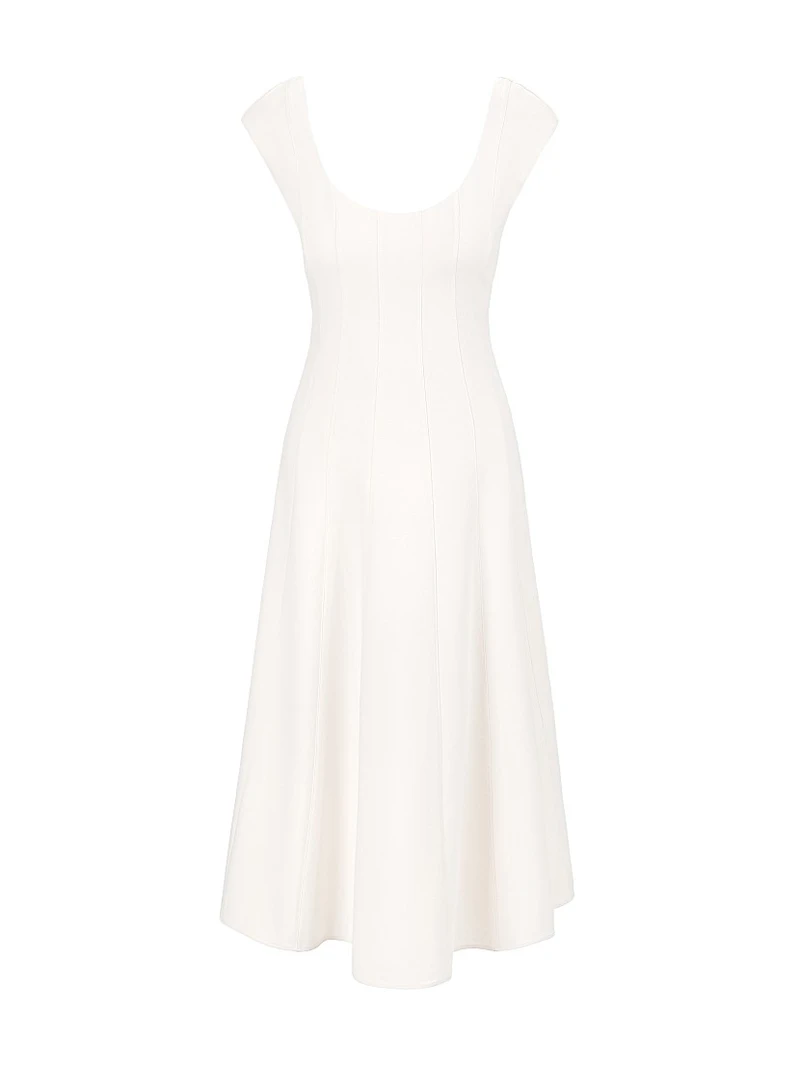 Charlotte A-Line Midi-Dress