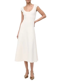 Charlotte A-Line Midi-Dress