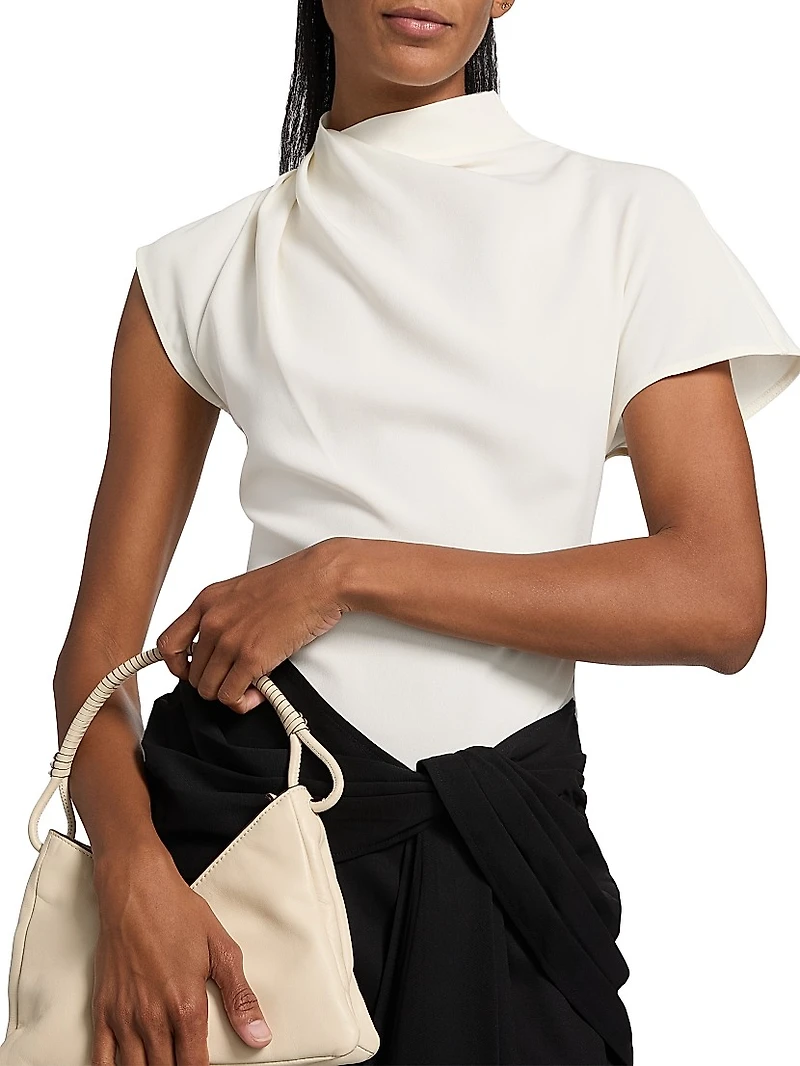 Davina Asymmetric Midi-Dress