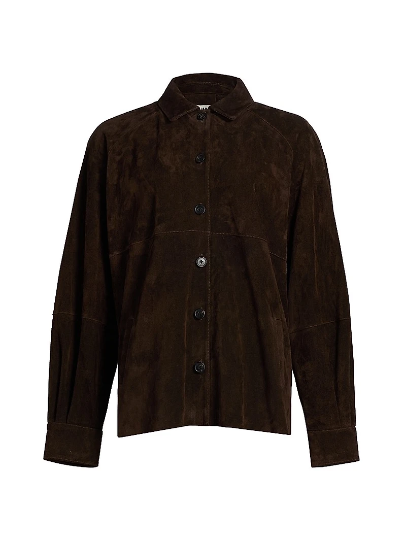 Josette Suede Shirt Jacket