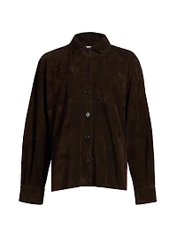 Josette Suede Shirt Jacket