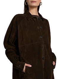 Josette Suede Shirt Jacket