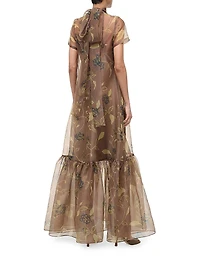 Calluna Floral Organza Gown