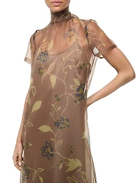 Calluna Floral Organza Gown