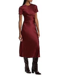Marcel Silk Midi-Dress