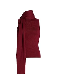 Canal Knit Scarf Top
