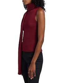 Canal Knit Scarf Top