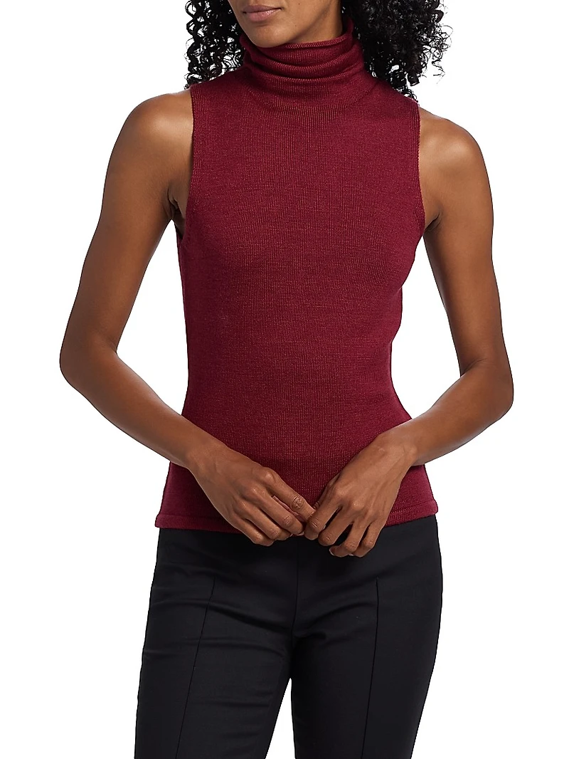 Canal Knit Scarf Top