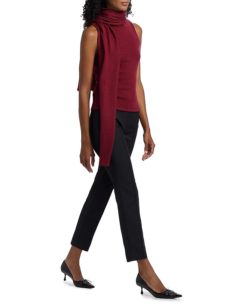 Canal Knit Scarf Top