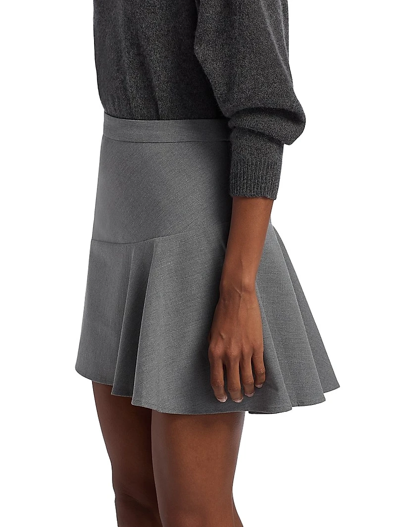 Rosie Asymmetric Miniskirt