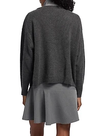 Doris Cashmere V-Neck Sweater