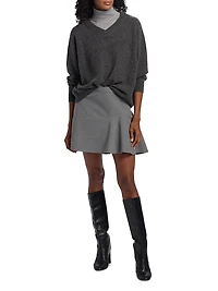 Doris Cashmere V-Neck Sweater