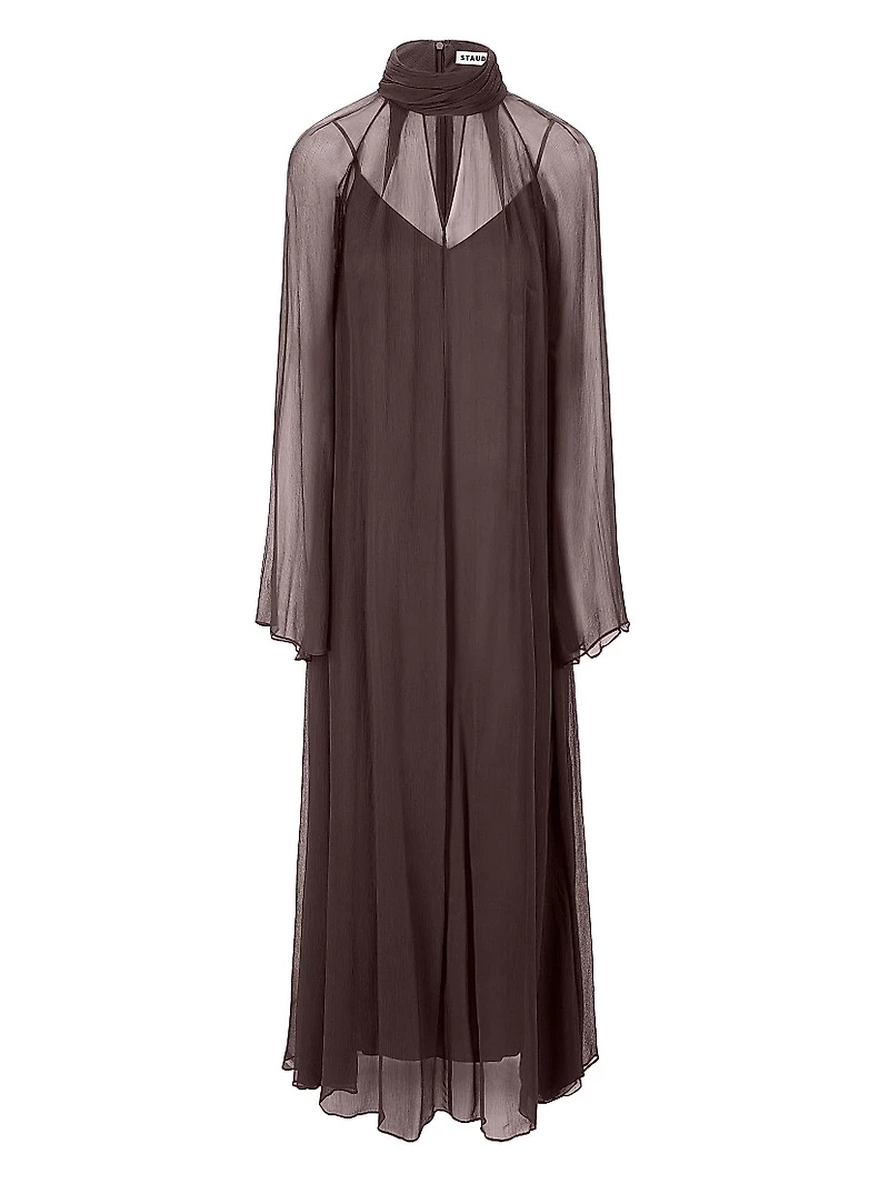 Esther Chiffon Maxi Dress
