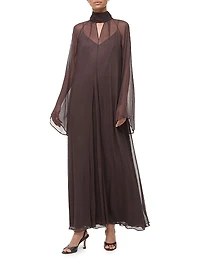 Esther Chiffon Maxi Dress